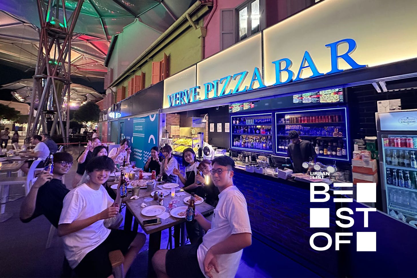 Verve Pizza Bar at Clarke Quay